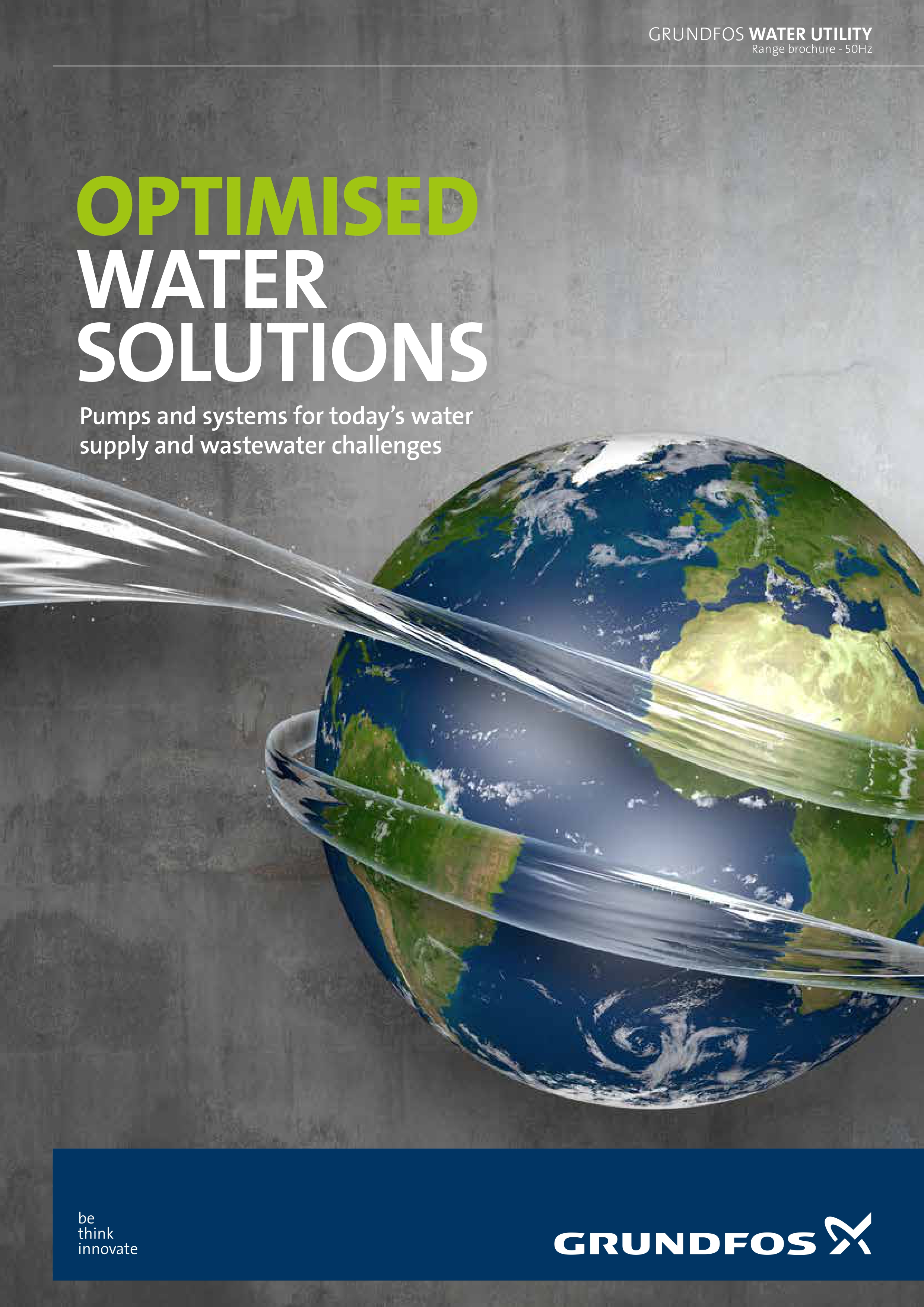 Grundfos Water Utility catalogue cover